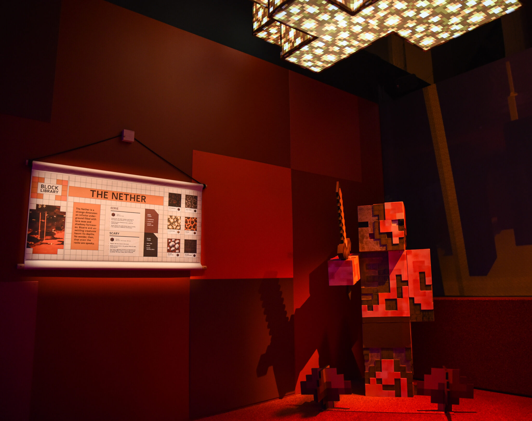 Minecraft Exhibit World Tour Kicks Off at Liberty Science Center in New